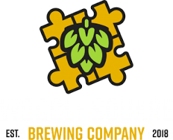 Woggly Square Flaming Golden Hawk beer Label Full Size