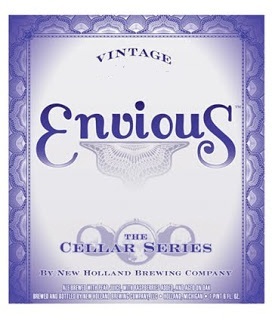 New Holland Envious 2012 beer Label Full Size