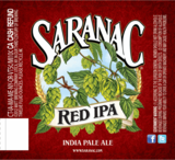 F.X. Matt Saranac Red beer