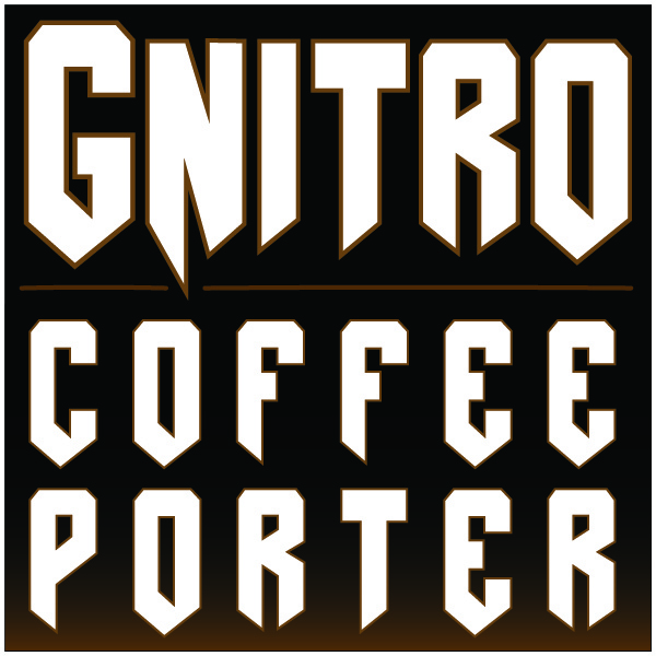 Gnarly Barley Gnitro Porter beer Label Full Size