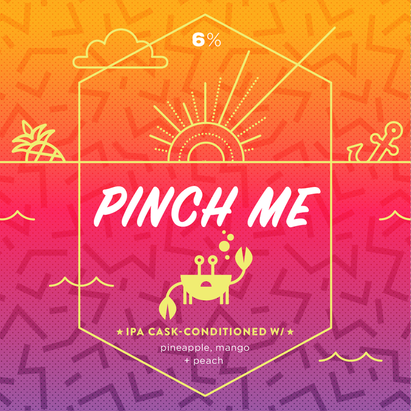 Long Live Pinch Me beer Label Full Size