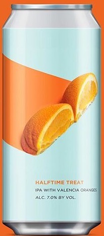 Alvarado Street Halftime Treat beer Label Full Size