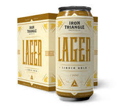 Iron Triangle Lager beer Label Full Size