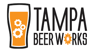 Tampa Works Strawberries N Cream beer Label Full Size