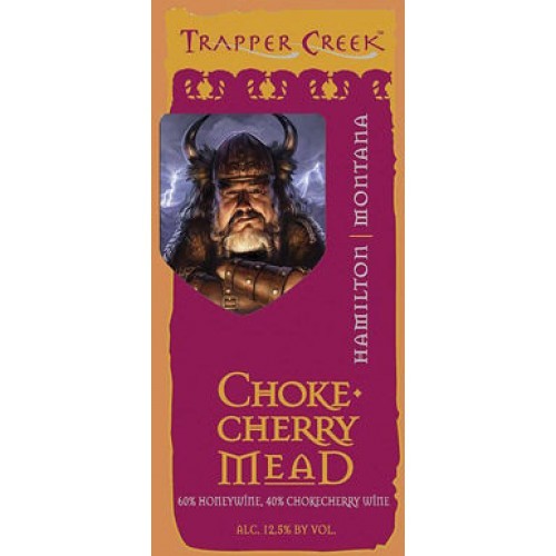Hidden Legend Chokecherry Mead beer Label Full Size