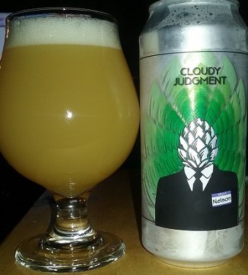 Moonraker Cloudy Judgement beer Label Full Size