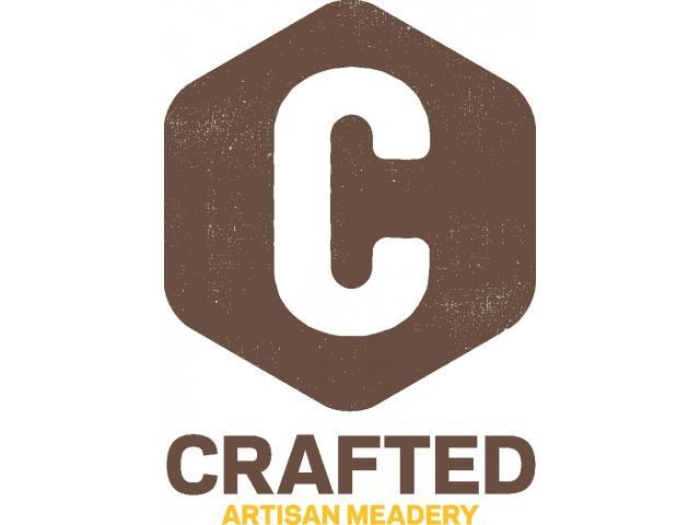 Crafted Artisan Meadery Red Raspberry Cyser beer Label Full Size