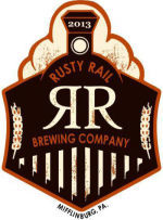 Rusty Rail Wolf Fog Monster beer Label Full Size