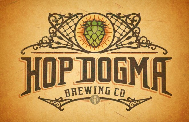 Hop Dogma The Puzzle Master beer Label Full Size