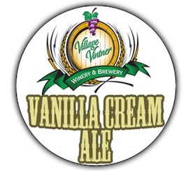 Village Vintner Vanilla Cream Ale beer Label Full Size