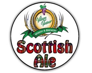 Village Vintner Scottish Ale beer Label Full Size