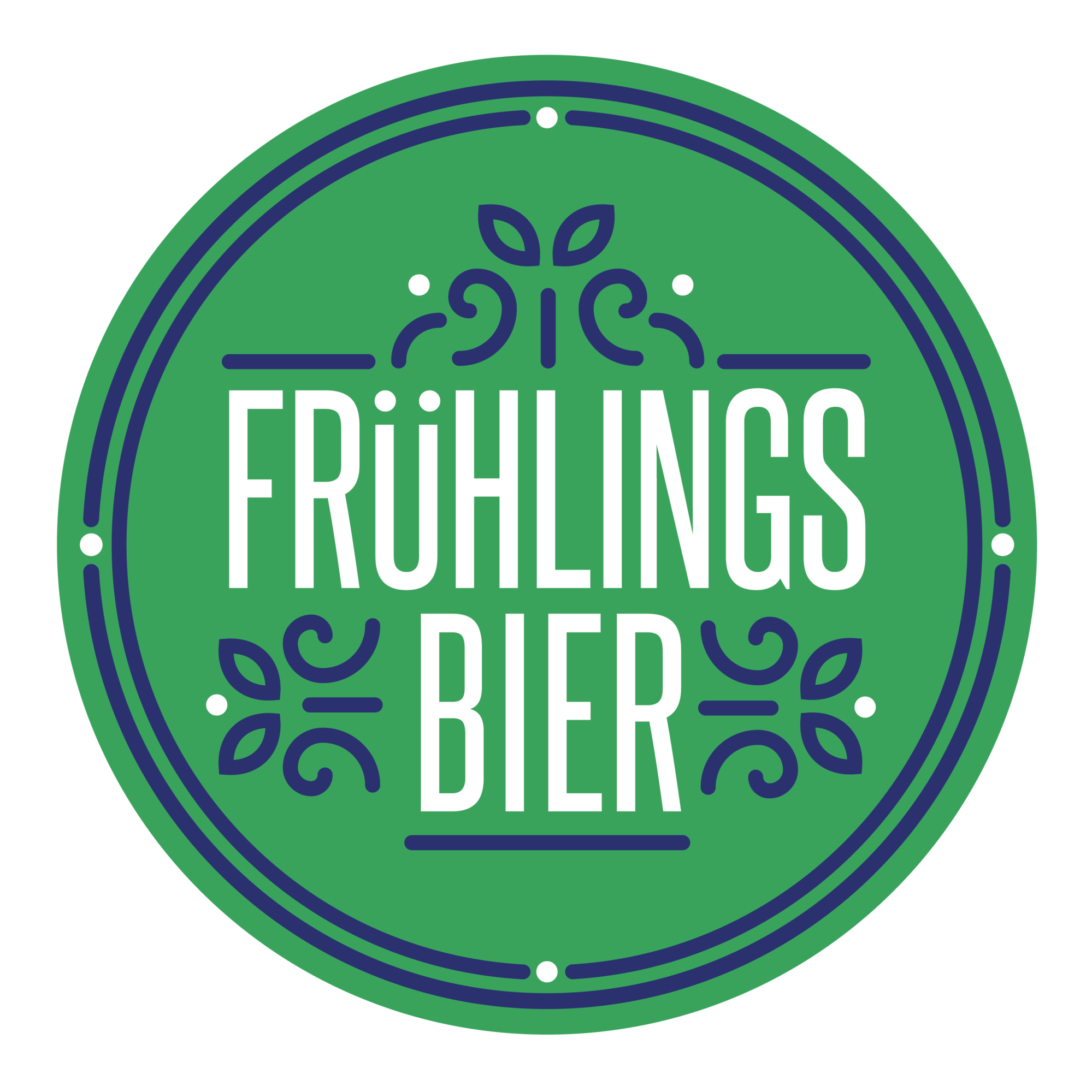 Indeed Fruhlingsbier beer Label Full Size