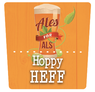 Moeller Brew Barn - Hoppy Heff beer Label Full Size