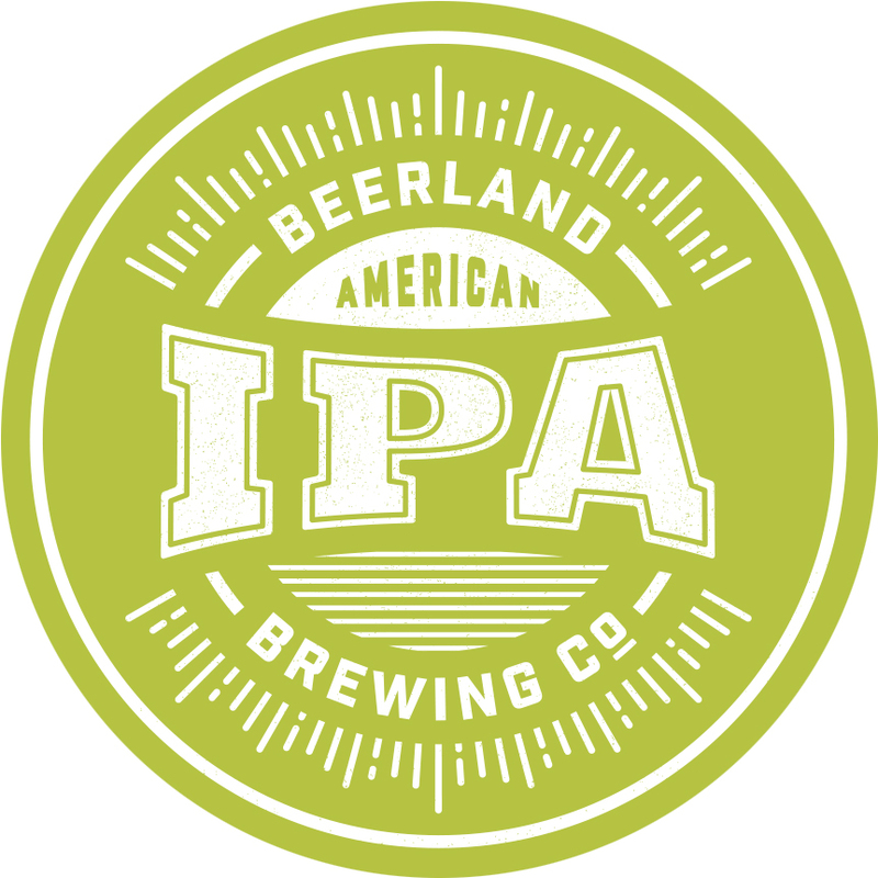 BEERLAND IPA beer Label Full Size