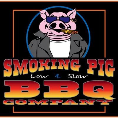 Smoking Pig BBQ/Taplands Smokin' Serano Ale beer Label Full Size