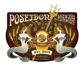 Poseidon Tangerine Submarine beer Label Full Size