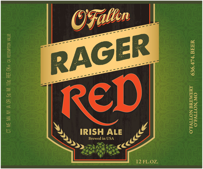 O'Fallon Rager Red beer Label Full Size