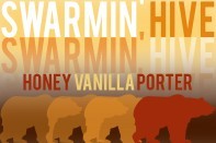 Keegan Swarmin' Hive beer Label Full Size