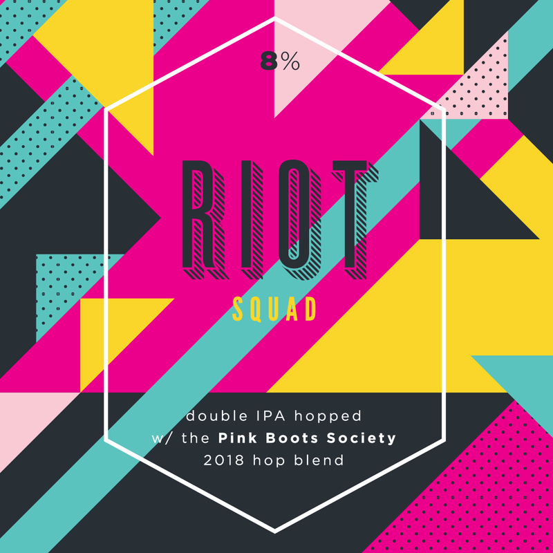 Long Live Riot Squad beer Label Full Size