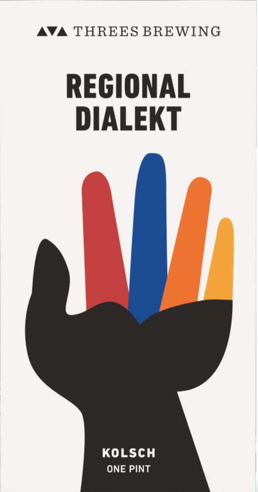 Threes Regional Dialekt beer Label Full Size