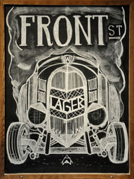 Wiens Front Street beer Label Full Size