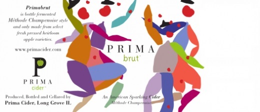 Prima Brut beer Label Full Size