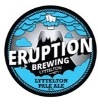 Eruption Brewing LYTTELTON PALE ALE beer Label Full Size