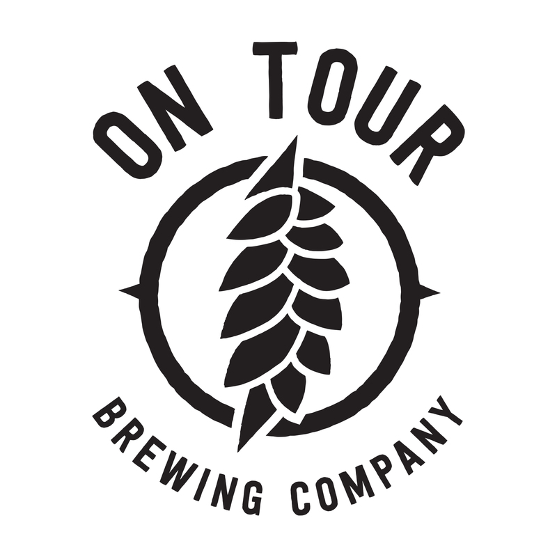 On Tour Wave That Flag beer Label Full Size