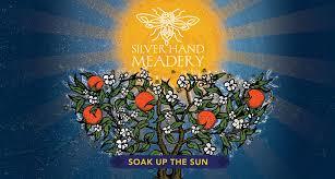 Silver Hand Soak Up The Sun beer Label Full Size