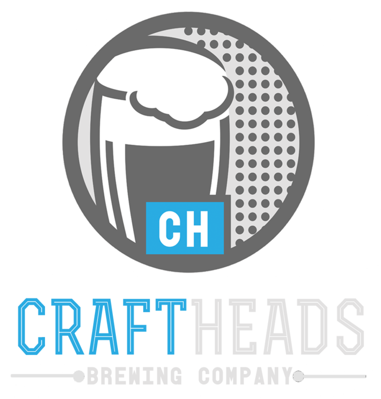 Craft Heads 'Blues' Berry beer Label Full Size