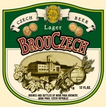 BrouCzech Lager beer Label Full Size