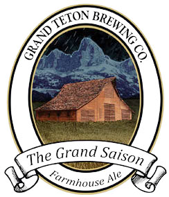 Grand Teton The Grand Saison -Cherry beer Label Full Size