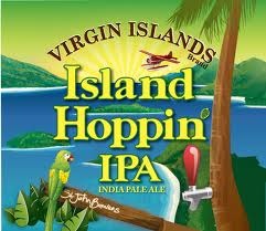 Island Hoppin' IPA beer Label Full Size