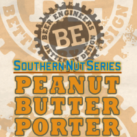 Engineering Peanut Butter Porter beer Label Full Size