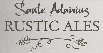 Sante Adairius And You Me beer Label Full Size