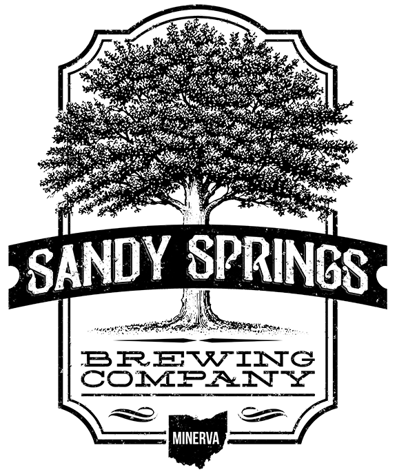 Sandy Springs James Blonde beer Label Full Size