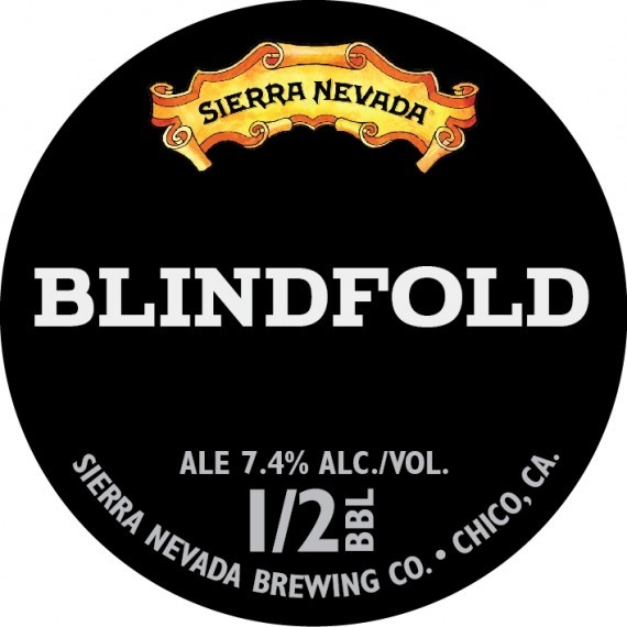 Sierra Nevada Blindfold beer Label Full Size