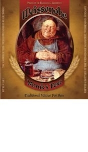 Weissenhoe Monk's Festbier beer Label Full Size