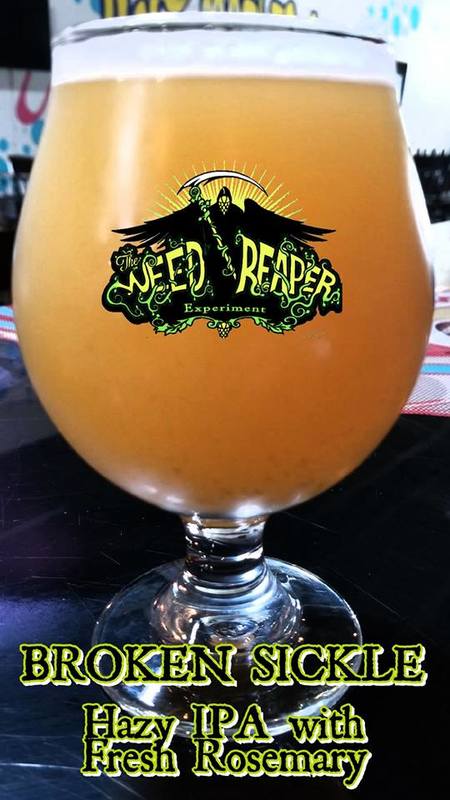 Holy Mackerel/Weed Reaper The Last Guava In Hialeah beer Label Full Size