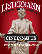 Listermann Cincinnatus 2012 beer Label Full Size
