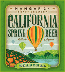Hangar 24 California Spring Beer beer Label Full Size