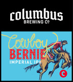 Columbus Cowboy Bernie beer