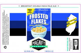 Magnify Frosted Flakes beer Label Full Size