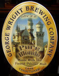 George Wright Pure Blonde beer