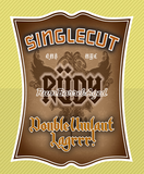 SingleCut Rudy Barrel Aged Double Umlaut Nitro beer