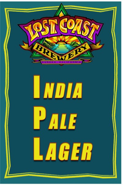 Lost Coast India Pale Lager beer Label Full Size