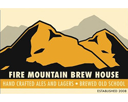 Fire Mountain Steam Fired Stout beer Label Full Size