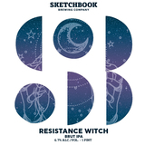 Sketchbook Resistance W.I.T.C.H beer