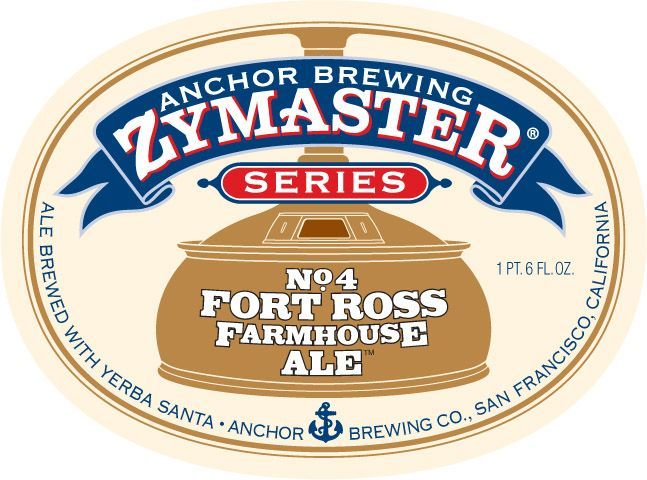 Anchor Zymaster Fort Ross beer Label Full Size