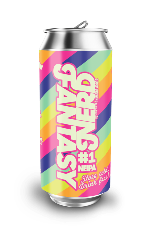 Sloop Fantasy Nerd No. 1 beer Label Full Size